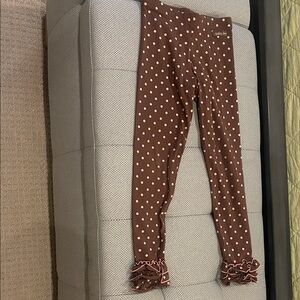 Matilda Jane Brown Polka Dot Leggings
